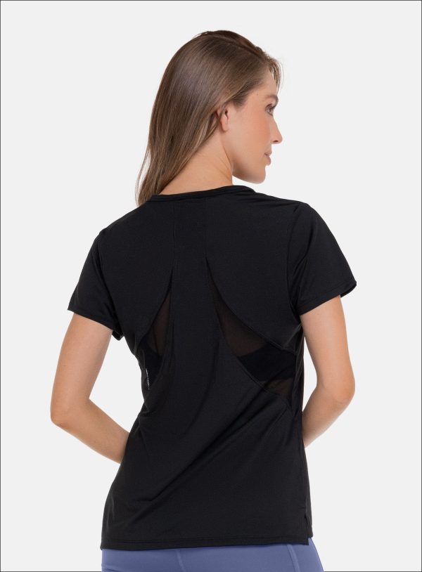CAMISETA DEPORTIVA PARA DAMA COLOR NEGRO - 111063 CAMISETA DEPORTIVA PARA DAMA COLOR NEGRO - 111063