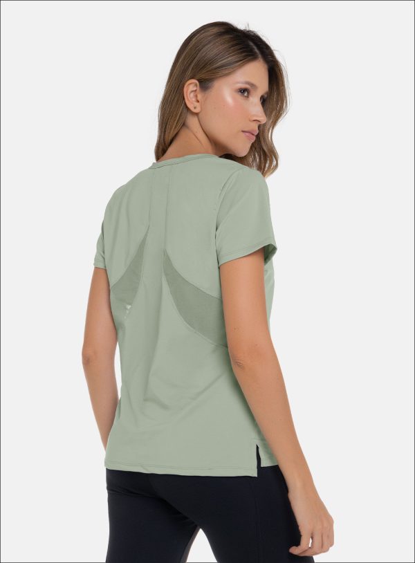 CAMISETA DEPORTIVA PARA DAMA COLOR VERDE - 111063 CAMISETA DEPORTIVA PARA DAMA COLOR VERDE - 111063