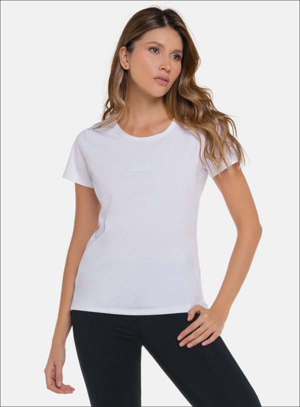 CAMISETA DEPORTIVA PARA DAMA COLOR BLANCO - 111063 CAMISETA DEPORTIVA PARA DAMA COLOR BLANCO - 111063