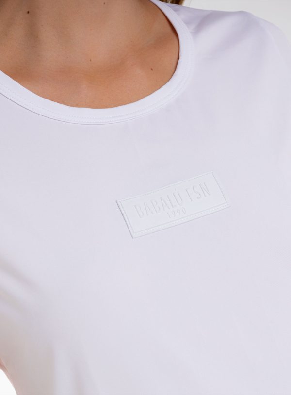 CAMISETA DEPORTIVA PARA DAMA COLOR BLANCO - 111063 CAMISETA DEPORTIVA PARA DAMA COLOR BLANCO - 111063