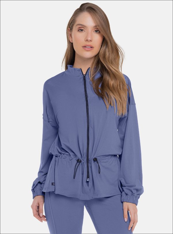 CHAQUETA DEPORTIVA DAMA COLOR AZUL - 111593 CHAQUETA DEPORTIVA DAMA COLOR AZUL - 111593