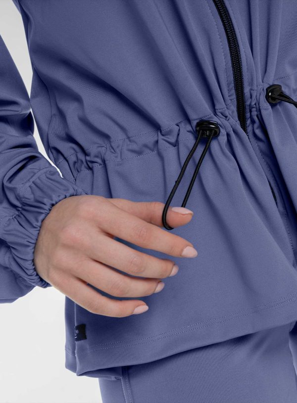 CHAQUETA DEPORTIVA DAMA COLOR AZUL - 111593 CHAQUETA DEPORTIVA DAMA COLOR AZUL - 111593