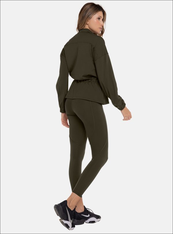 LEGGINS DEPORTIVO PARA DAMA COLOR VERDE - 111603 LEGGINS DEPORTIVO PARA DAMA COLOR VERDE - 111603