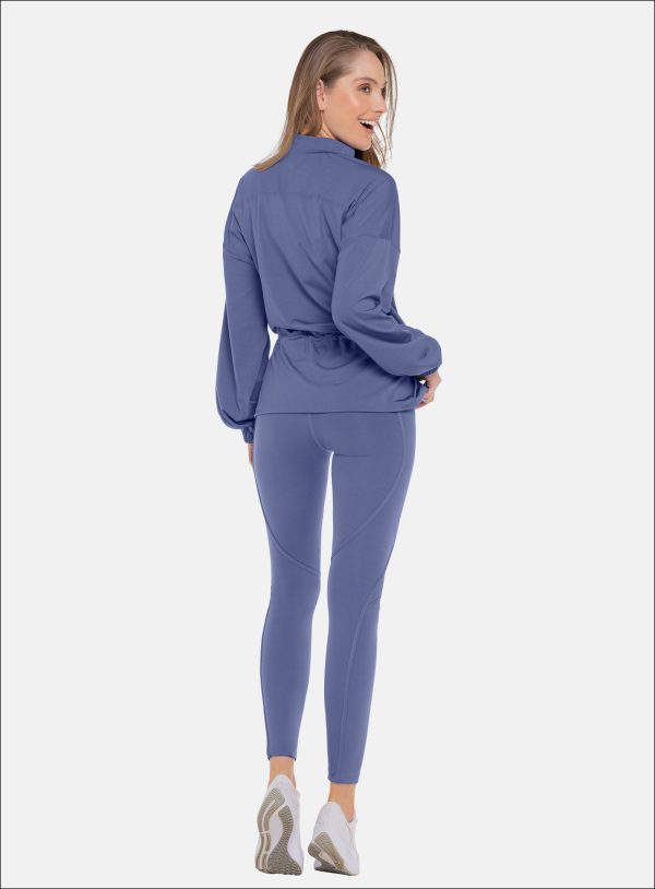 LEGGINS DEPORTIVO PARA DAMA COLOR AZUL - 111603 LEGGINS DEPORTIVO PARA DAMA COLOR AZUL - 111603