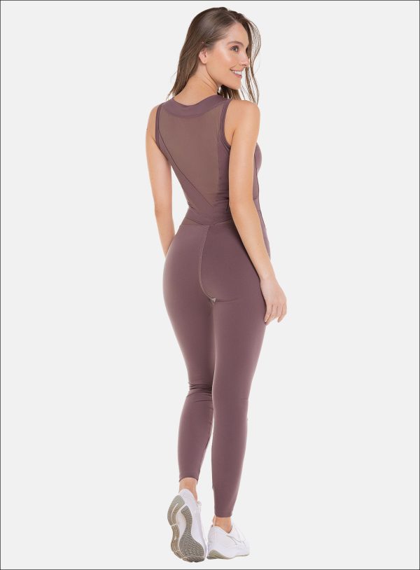 ENTERIZO DEPORTIVO DAMA COLOR MORADO - 111633 ENTERIZO DEPORTIVO DAMA COLOR MORADO - 111633