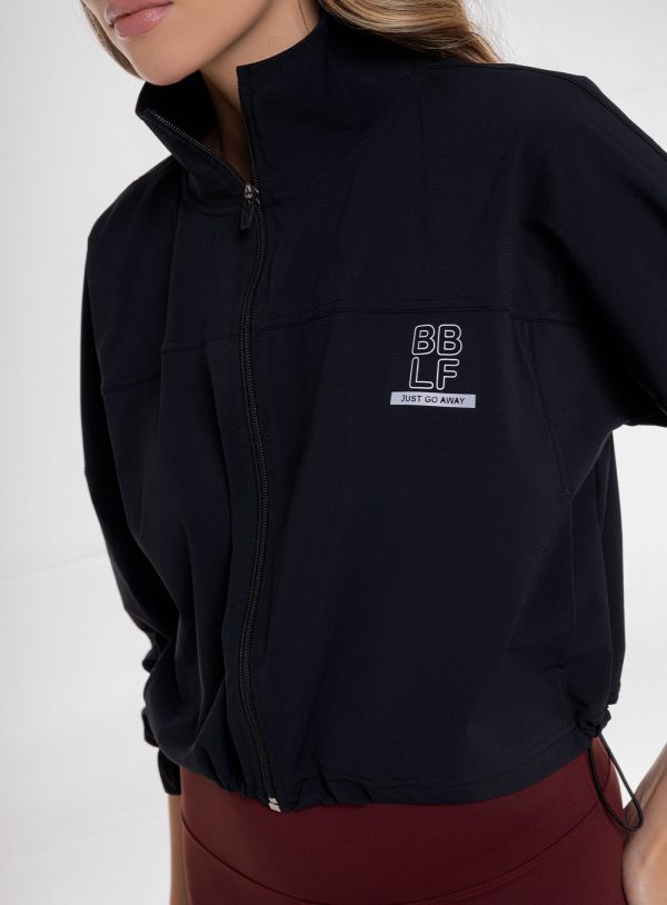 CHAQUETA DEPORTIVA DAMA COLOR NEGRO - 111663 CHAQUETA DEPORTIVA DAMA COLOR NEGRO - 111663