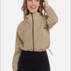 CHAQUETA DEPORTIVA DAMA COLOR BEIGE - 111663 CHAQUETA DEPORTIVA DAMA COLOR BEIGE - 111663