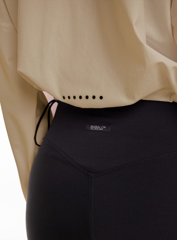 CHAQUETA DEPORTIVA DAMA COLOR BEIGE - 111663 CHAQUETA DEPORTIVA DAMA COLOR BEIGE - 111663