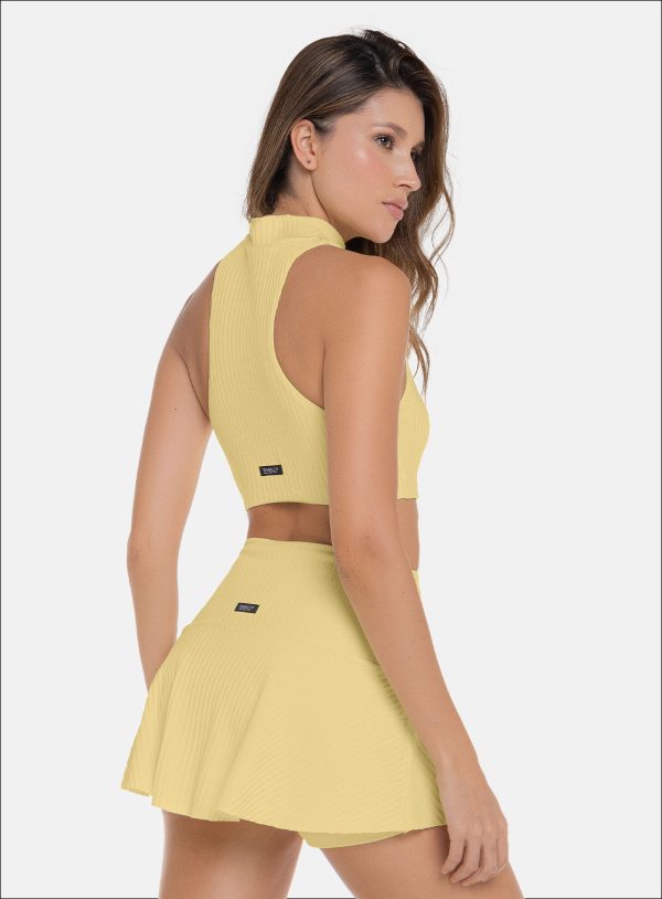 TOP DEPORTIVO DAMA COLOR AMARILLO - 111673 TOP DEPORTIVO DAMA COLOR AMARILLO - 111673