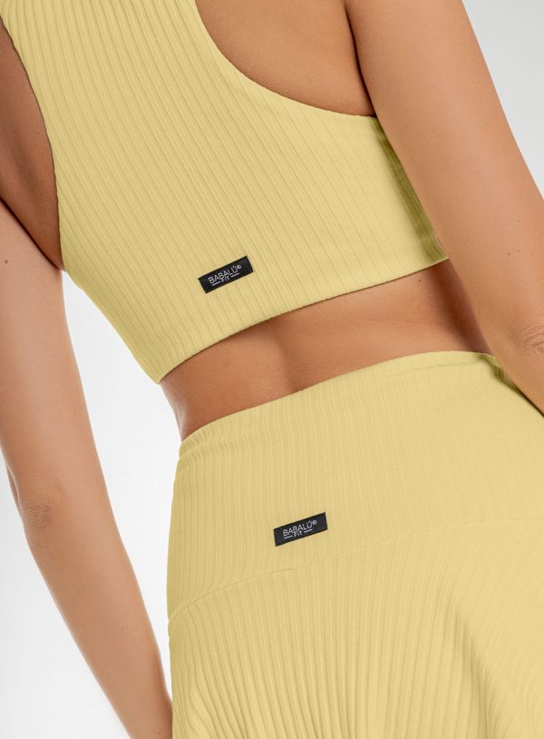 TOP DEPORTIVO DAMA COLOR AMARILLO - 111673 TOP DEPORTIVO DAMA COLOR AMARILLO - 111673