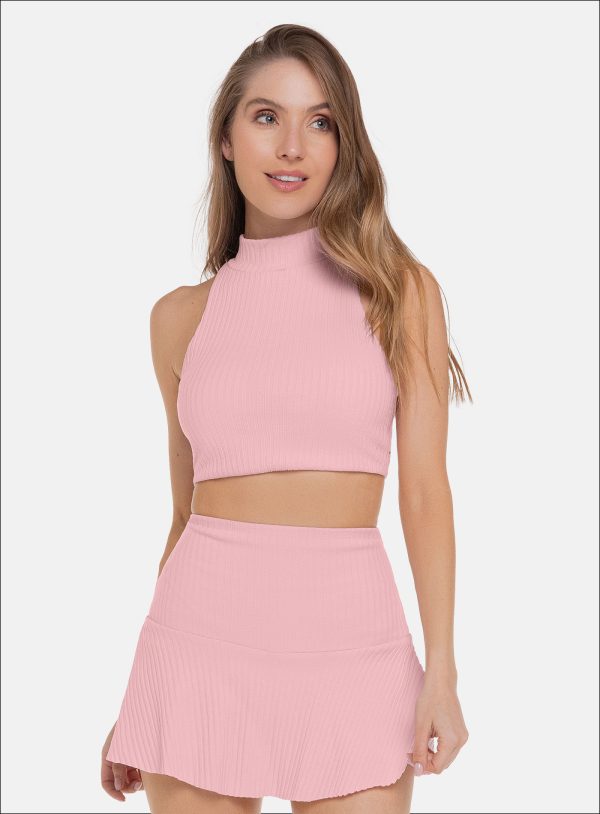 TOP DEPORTIVO DAMA COLOR ROSADO - 111673 TOP DEPORTIVO DAMA COLOR ROSADO - 111673