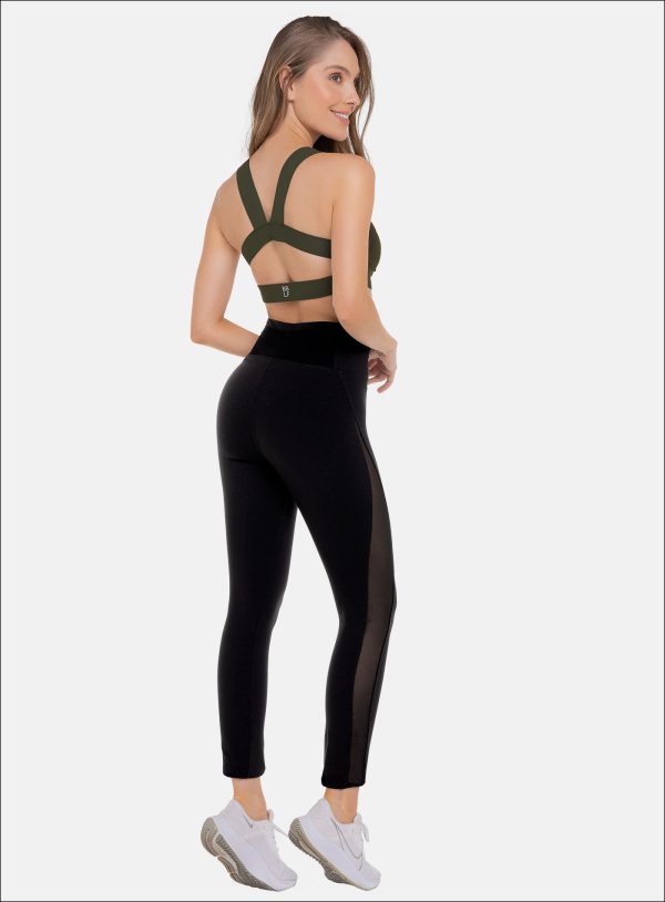 LEGGINS DEPORTIVO DAMA COLOR NEGRO - 111693 LEGGINS DEPORTIVO DAMA COLOR NEGRO - 111693