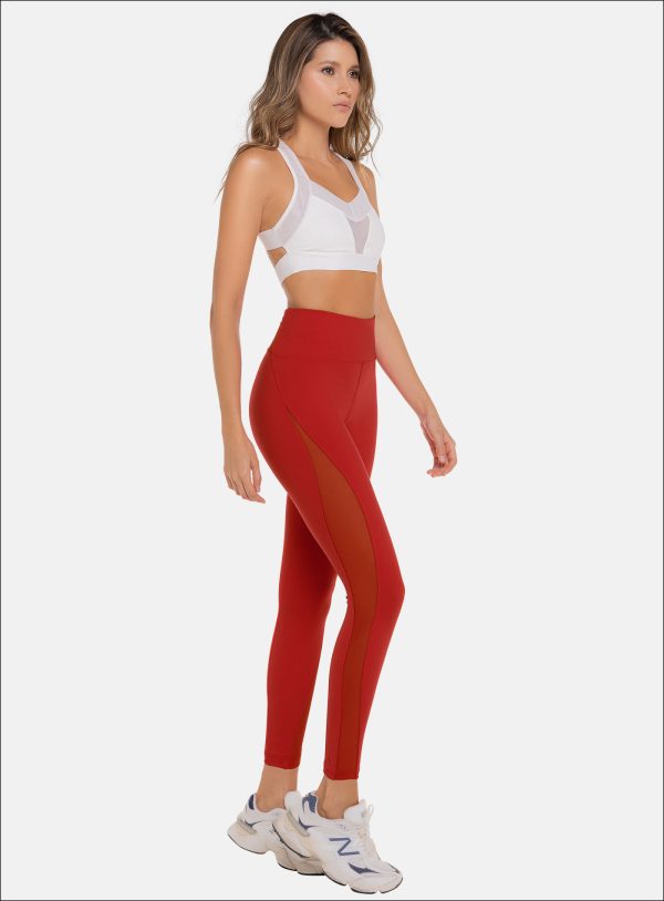 LEGGINS DEPORTIVO DAMA COLOR ROJO - 111693 LEGGINS DEPORTIVO DAMA COLOR ROJO - 111693