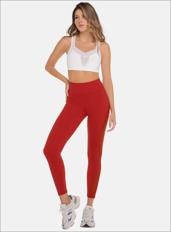 LEGGINS DEPORTIVO DAMA COLOR ROJO - 111693 LEGGINS DEPORTIVO DAMA COLOR ROJO - 111693