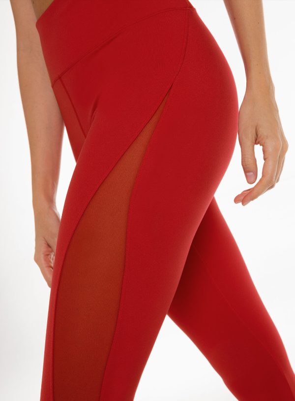 LEGGINS DEPORTIVO DAMA COLOR ROJO - 111693 LEGGINS DEPORTIVO DAMA COLOR ROJO - 111693