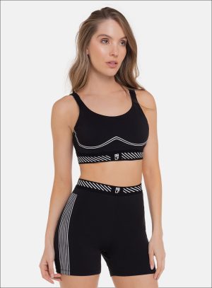 TOP DEPORTIVO DAMA COLOR NEGRO - 111943
