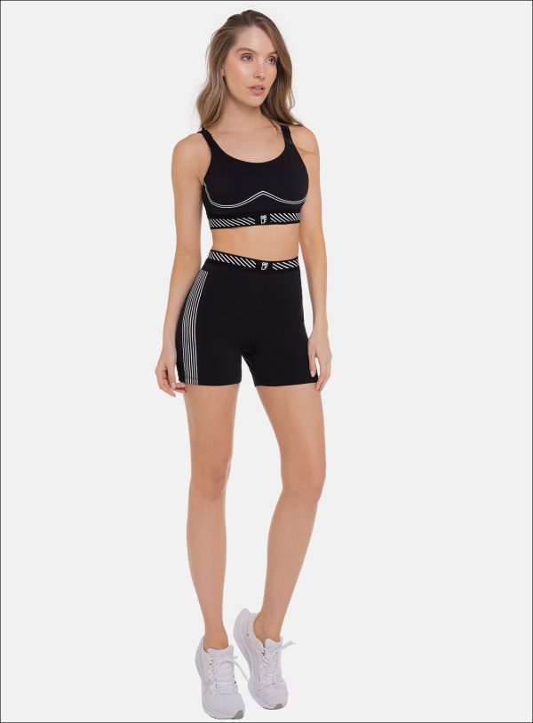 SHORT DEPORTIVO BABALU PARA DAMA COLOR NEGRO - 111953 SHORT DEPORTIVO BABALU PARA DAMA COLOR NEGRO - 111953