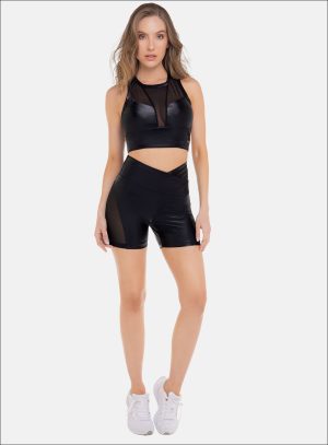 SHORT DEPORTIVO DAMA COLOR NEGRO - 112053