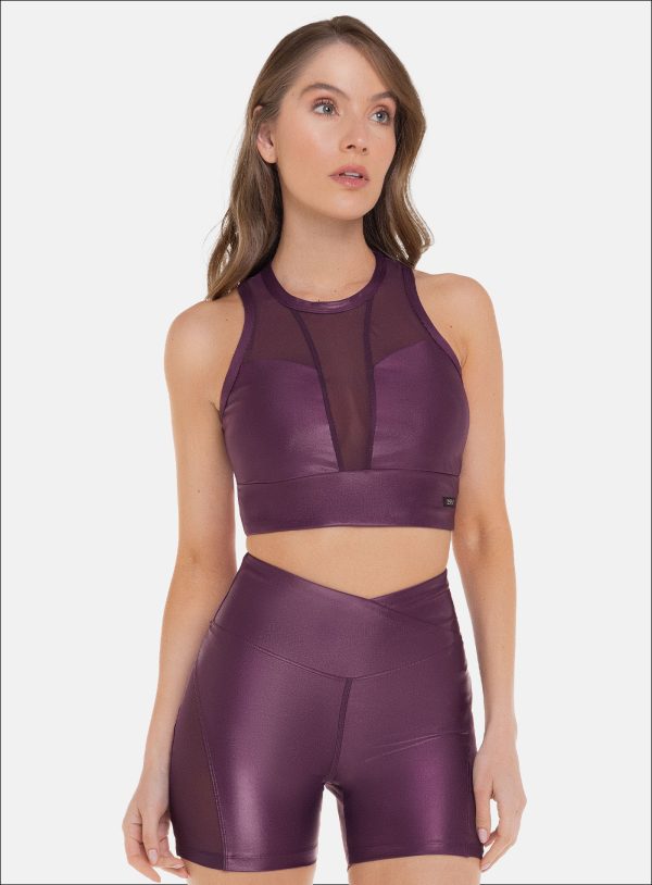 TOP DEPORTIVO BABALU PARA DAMA COLOR BERENJENA - 112063 TOP DEPORTIVO BABALU PARA DAMA COLOR BERENJENA - 112063