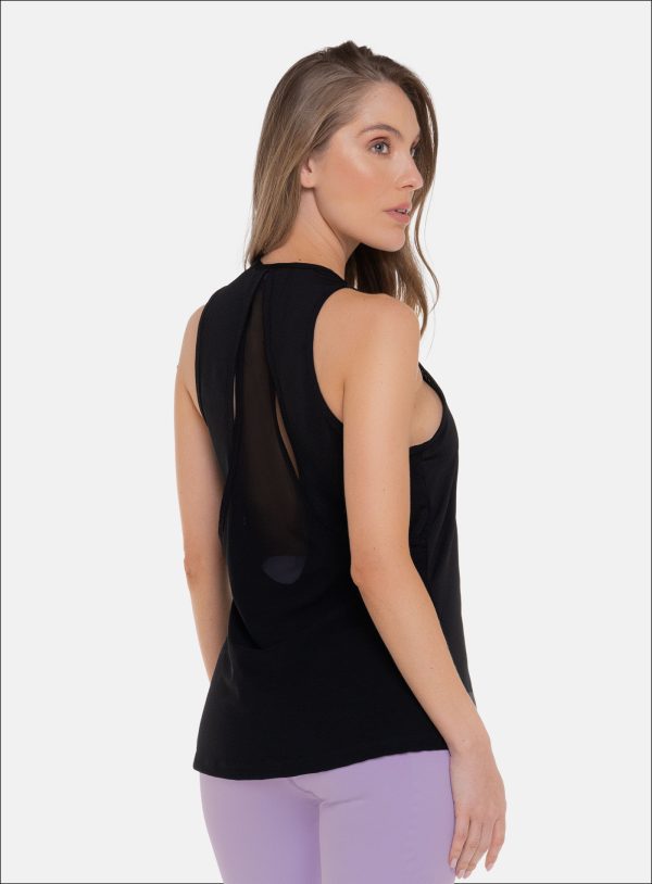 BLUSA DEPORTIVA DAMA COLOR NEGRO - 112093 BLUSA DEPORTIVA DAMA COLOR NEGRO - 112093