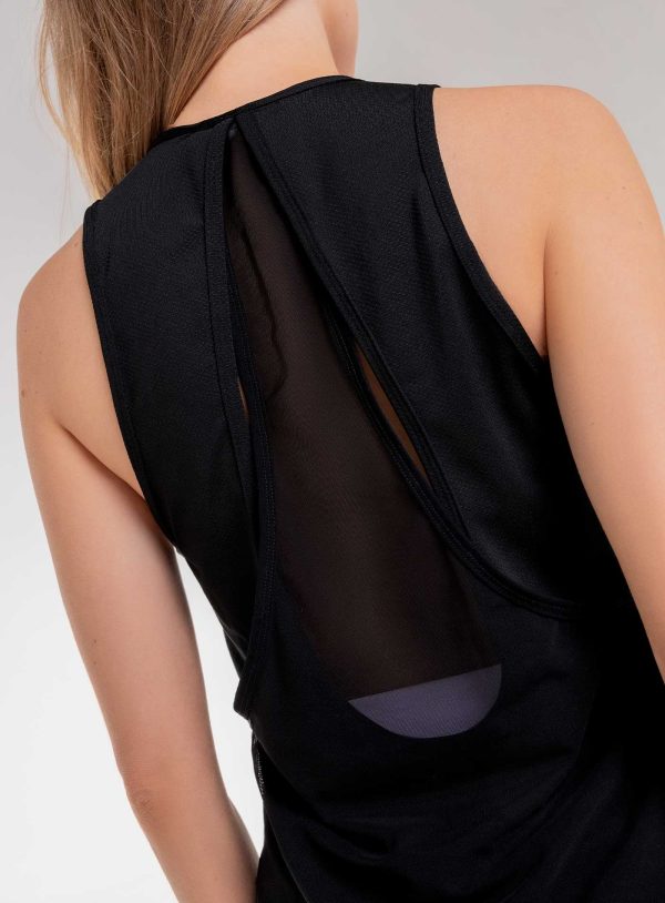 BLUSA DEPORTIVA DAMA COLOR NEGRO - 112093 BLUSA DEPORTIVA DAMA COLOR NEGRO - 112093