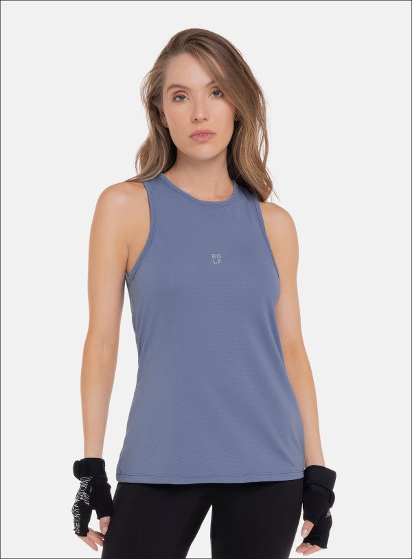 BLUSA DEPORTIVA DAMA COLOR AZUL - 112093 BLUSA DEPORTIVA DAMA COLOR AZUL - 112093