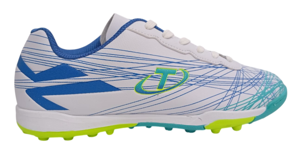 ZAPATILLA DE FUTBOL TABUCHE COLOR white/Royal/Turqueza