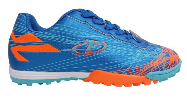 ZAPATOS PARA FUTBOL TABBUCHE ROYAL SKY/ORANGE - 123-04256-122-04283-121-04299