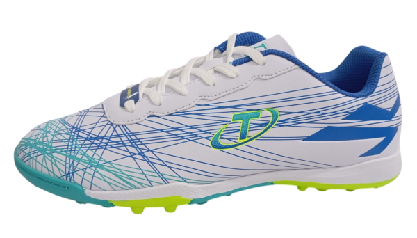 ZAPATO TABUCHE WHITE ROYAL TURQUEZA LIONEL - 123-04260