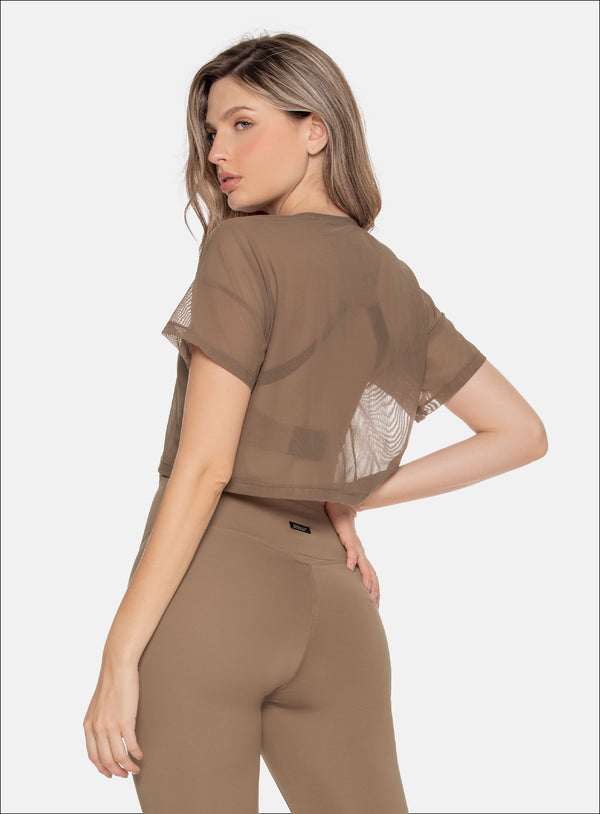 BLUSA BABALU DEPORTIVA DE MALLA COLOR AREQUIPE - 105883