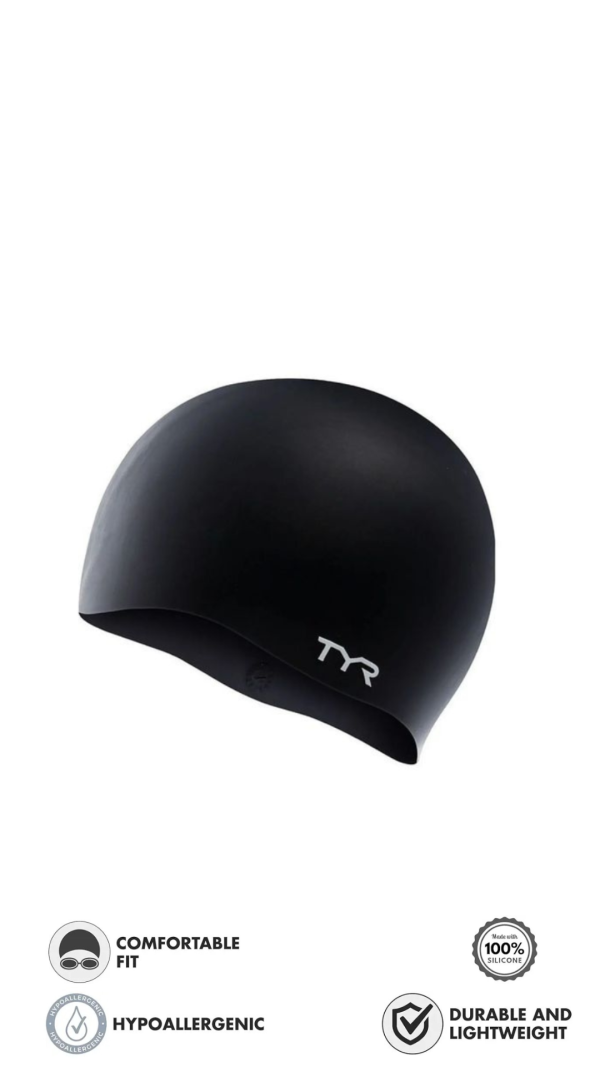 GORRO DE NATACION RUNIC SILICON - NTRSIL800-BL