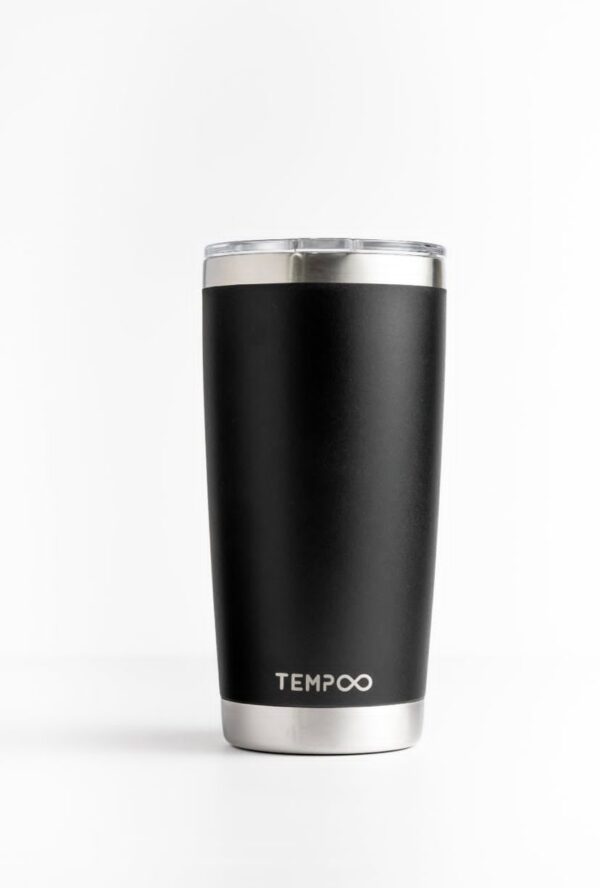 Tempo Summer insulated travemug leak proof lid 20 Oz mate black - T400041